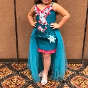 Custom made pageant dress 10-14 maybe bigger